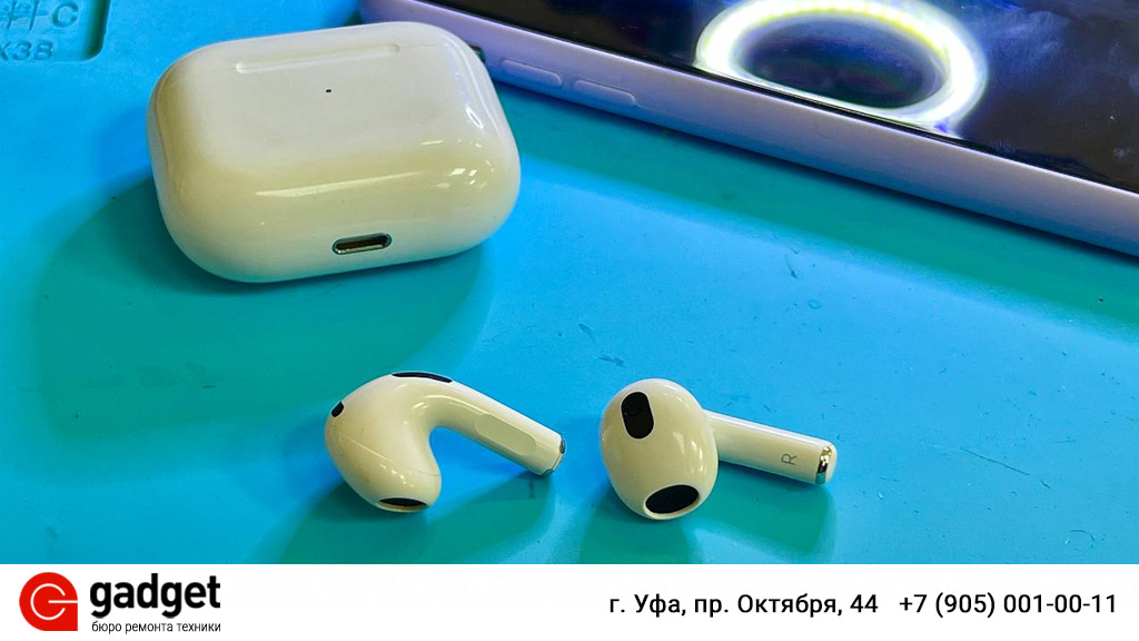 Ремонт наушников Apple AirPods всех поколений